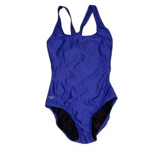 One Piece Speedo Racer Back In Blue